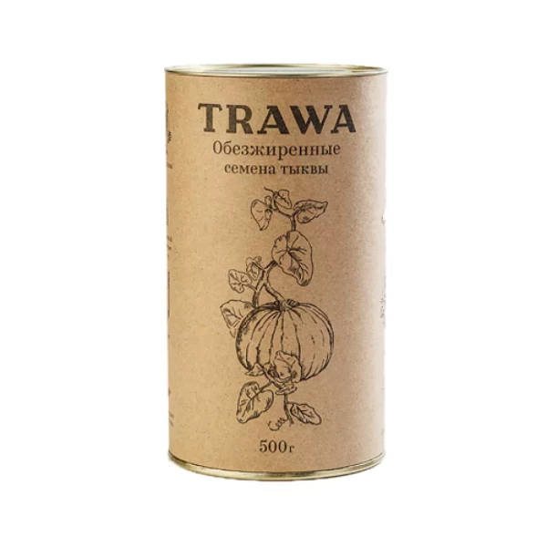 Семена тыквы обезжиренные Trawa 500 г