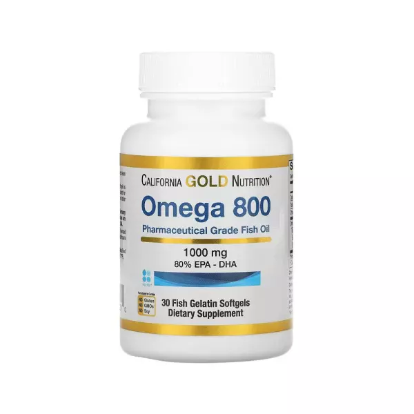 Omega 800, 1000mg 80% Epa-DHA, 30 капсул