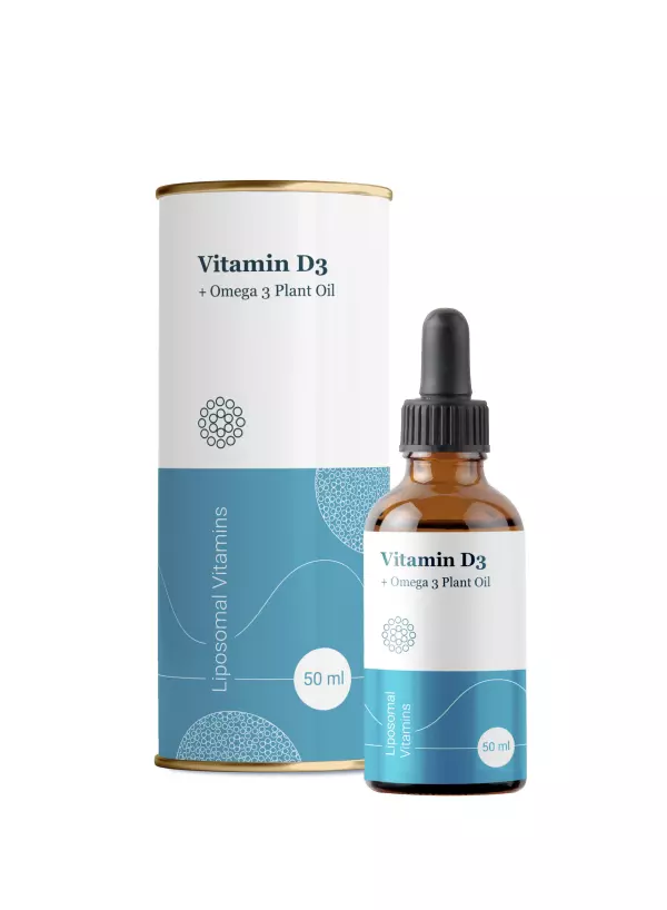 Liposomal Vitamins  D3 OMEGA PLANT OIL Липосомальный Витамин D3 флакон 50 мл.