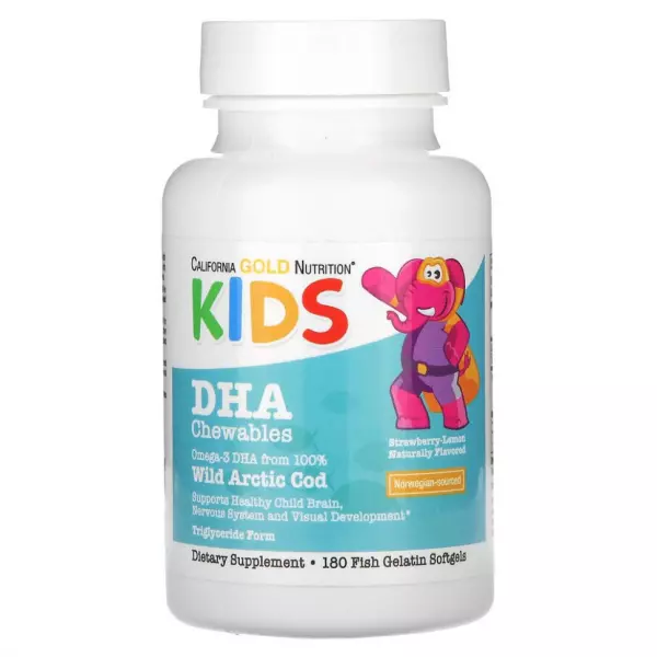 Children's DHA Chewables Omega-3 180 капсул