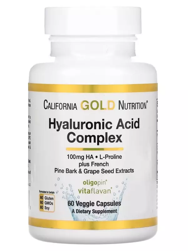 Hyaluronic Acid Complex 60 капсул