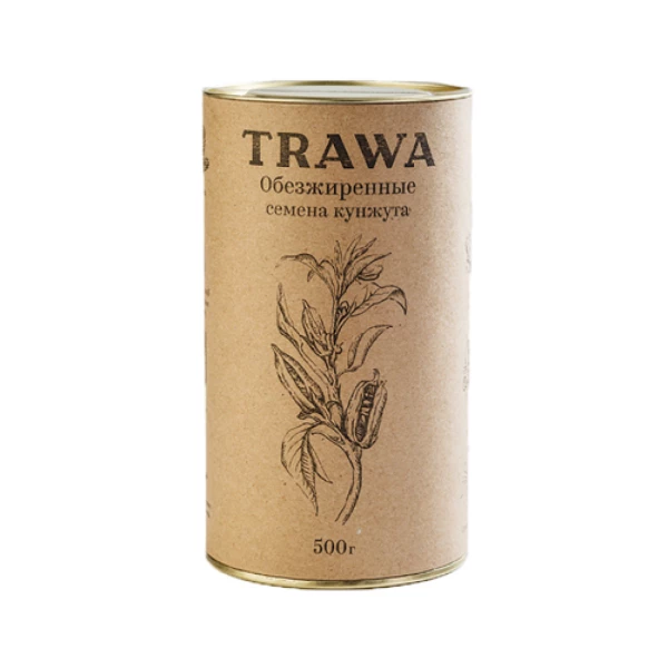 Семена кунжута обезжиренные Trawa 500 г